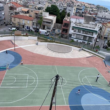 George & Nia Apartment - Central Kavala With Panoramic Terrace View Eksteriør billede